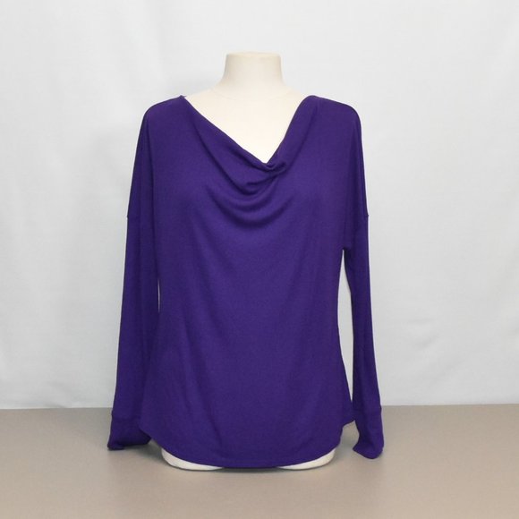 a.n.a Tops - Women's Purple Top